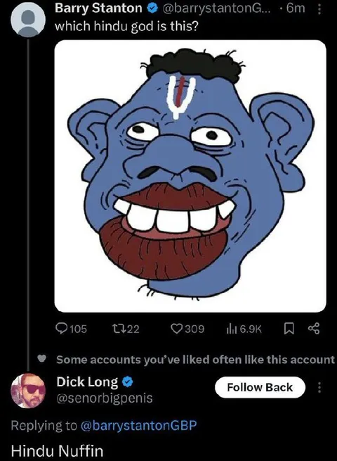 Hindu Nuffin Reply