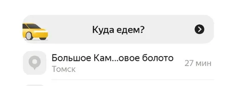 Куда едем в болото