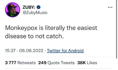 Monkeypox Is the Easiest Disease