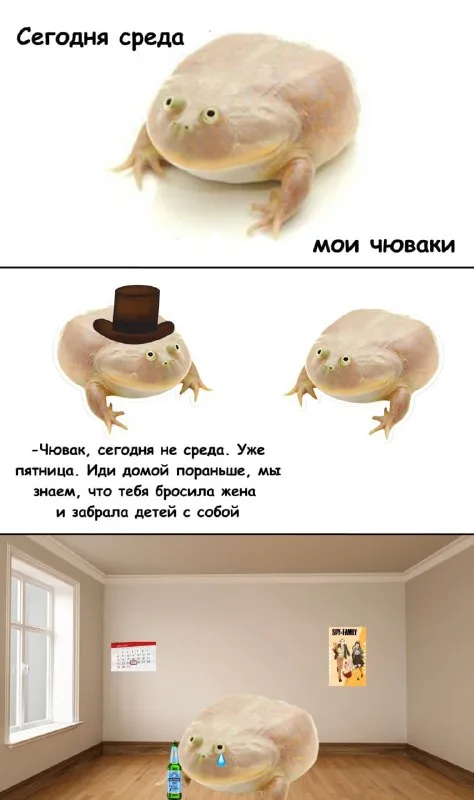 Сегодня среда, мои чуваки