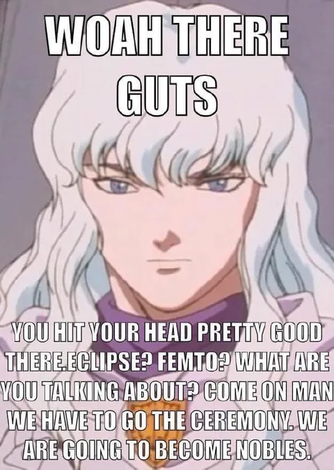 Griffith's Noble Ceremony Confusion