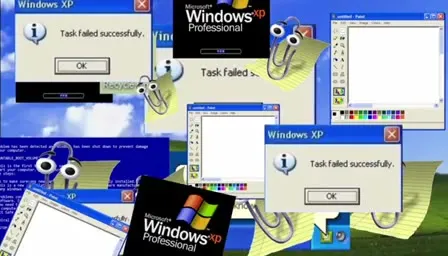 Windows XP Task Failed Successfully