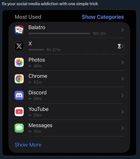 Fix Social Media Addiction