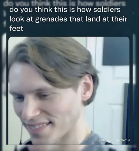 Soldiers Watching Grenades Land