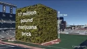 17 Million Pound Marijuana Brick