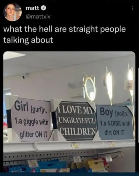 What Straight People Are Talking About