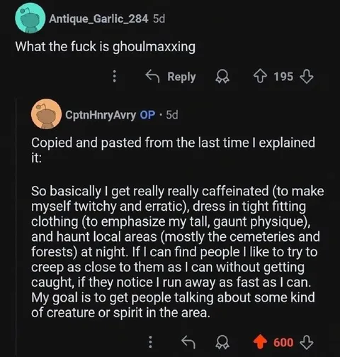What the Fuck Is Ghoulmaxxing