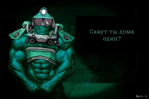 Скаут, ты дома один?
