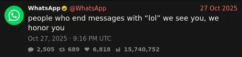 People Who End Messages With Lol