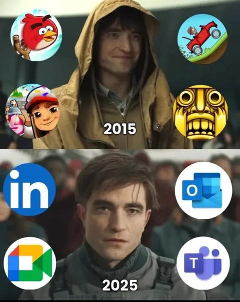 Игры в 2015, работа в 2025