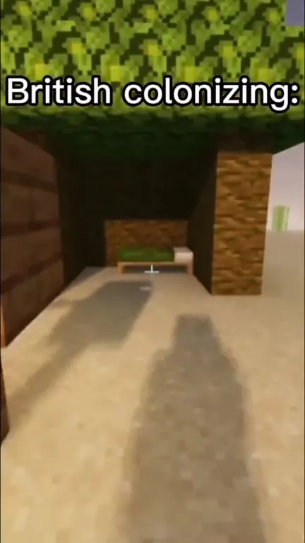 British Colonizing in Minecraft