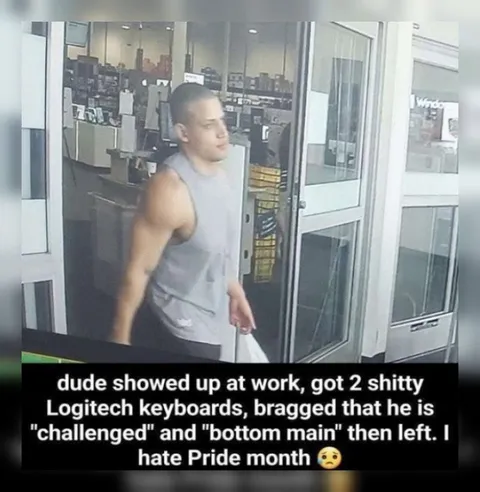 Pride Month Keyboard Thief