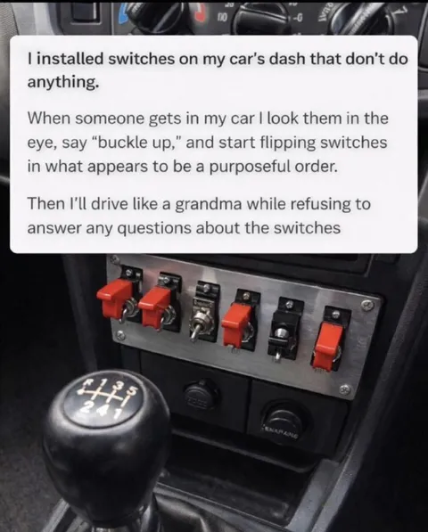 Fake Car Switches Prank