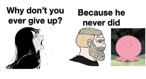 Because He Never Did