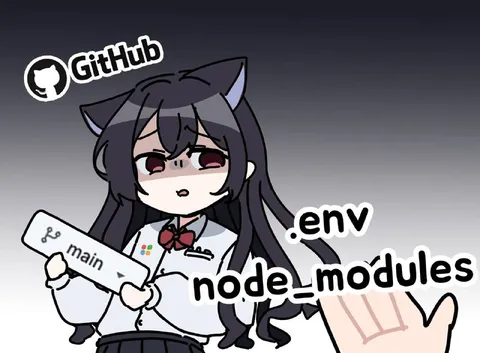 GitHub .env node_modules