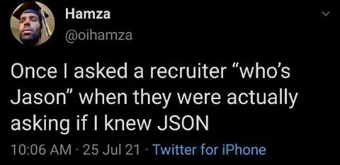 Jason Instead of JSON
