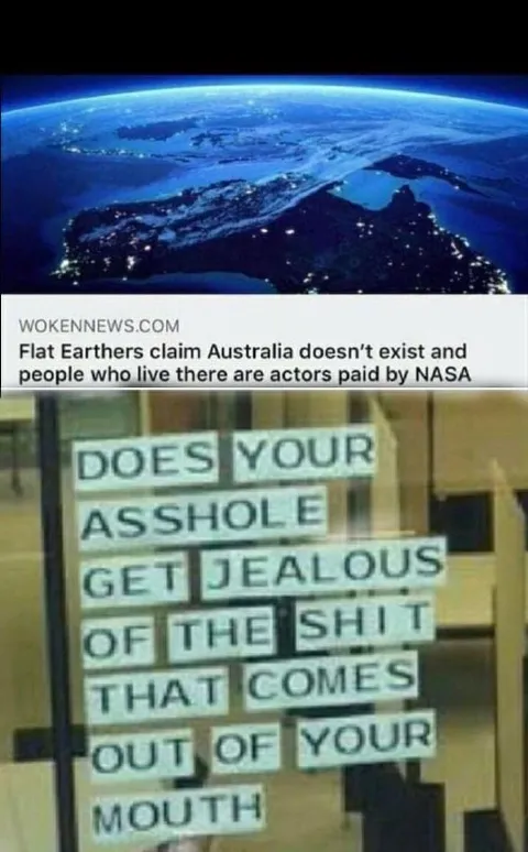 Flat Earthers Deny Australia Exists