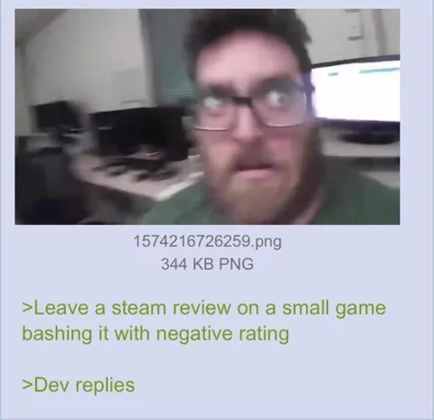 Developer Replies to Negative Review