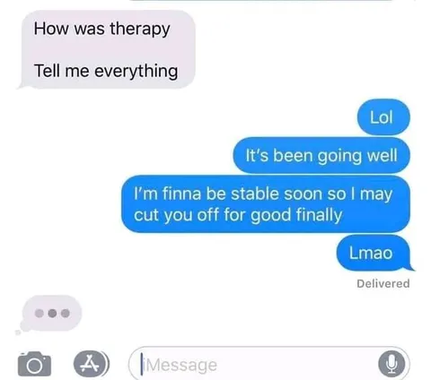 Therapy Finally Works