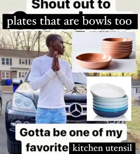 Plates That Are Bowls Too