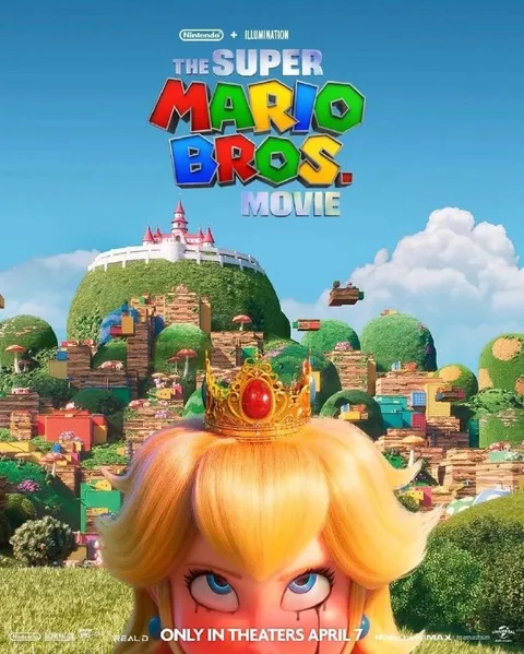 Bloody-Eyed Princess Peach Poster