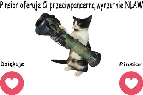 Kot oferuje wyrzutnię NLAW