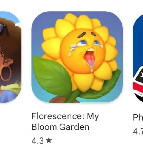 Crying Sunflower App Icon