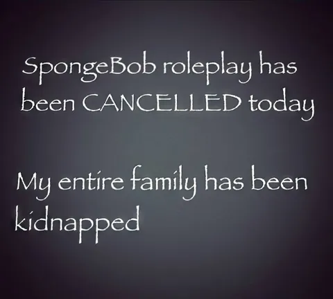 SpongeBob Roleplay Cancelled