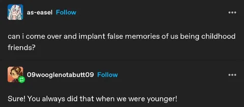 False Childhood Friend Memories