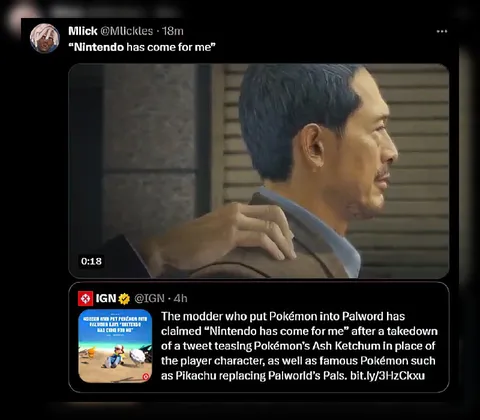 Nintendo Has Come for Me