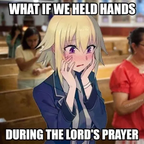 Holding Hands During Prayer