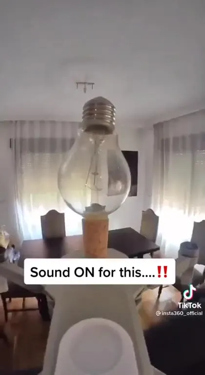 Drone Has a Lightbulb Moment