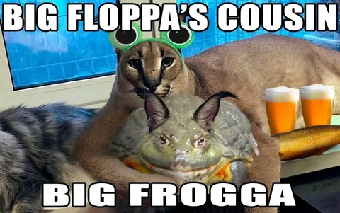 Big Floppa’s Cousin Big Froggа