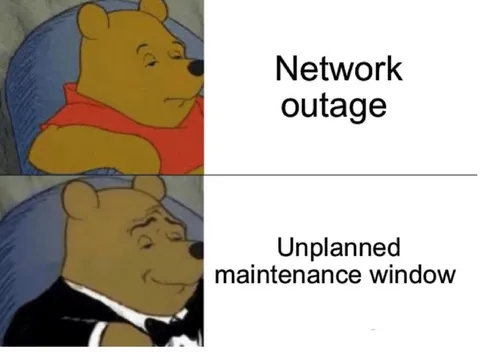 Winnie Pooh Network Outage