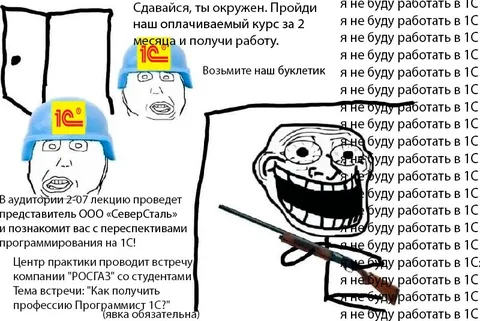 Я не буду работать в 1С