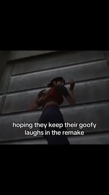 Goofy Laughs in the Remake