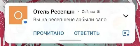 Отель напомнил про сало