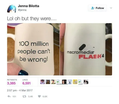 100 Million People Can't Be Wrong