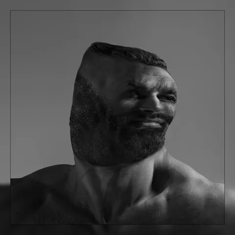 Искажённый гигачад