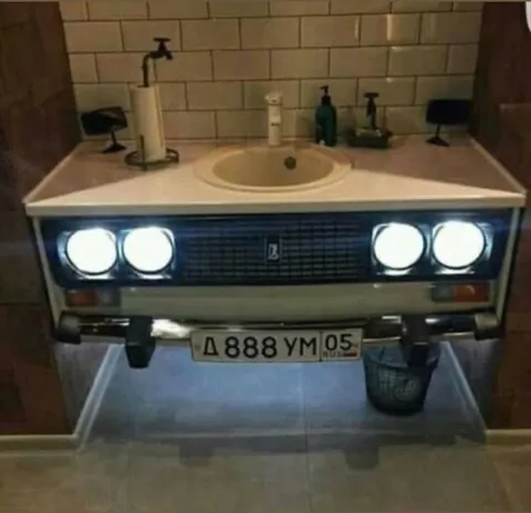 Ванная из передка Жигулей