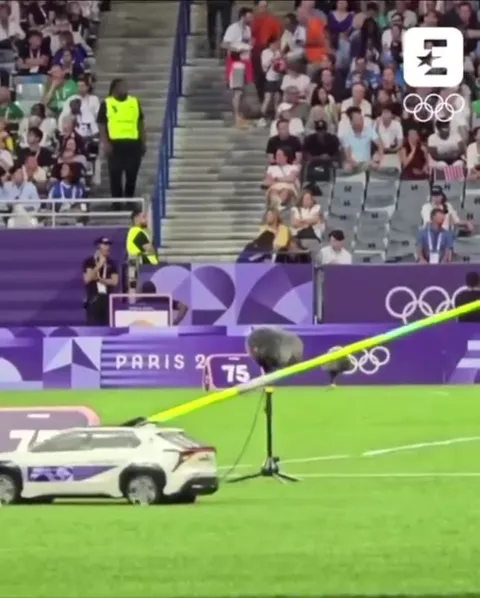 Машинка под управлением на Олимпиаде