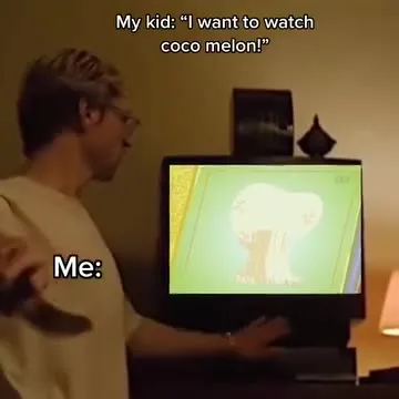Dad secretly enjoys CoComelon