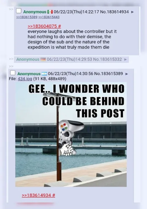 Who Could Be Behind This Post