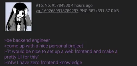 Backend Engineer Learns Frontend