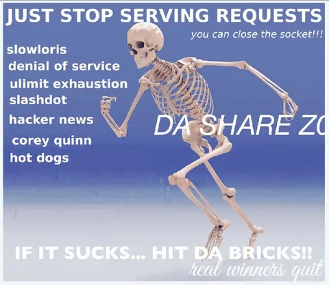 Just Stop Serving Requests Skeleton
