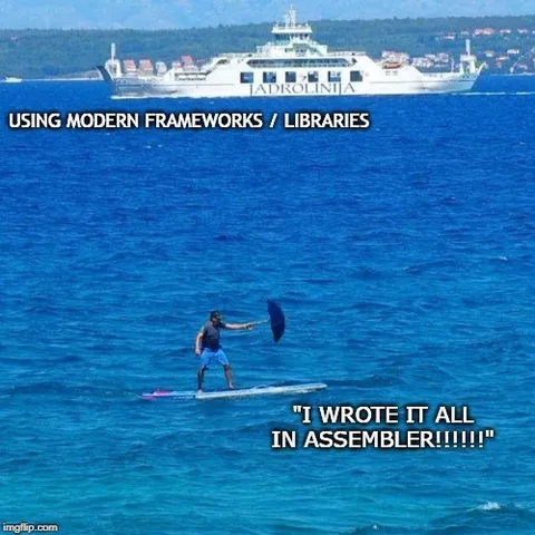Wrote It All in Assembly