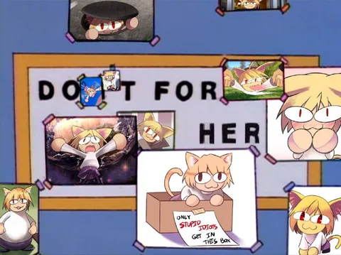 Do It for Her Cat Collage