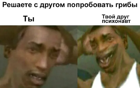 Друг психонавт после грибов