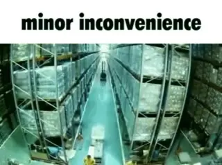 Minor Inconvenience Warehouse Collapse