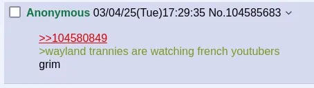 Wayland Trannies Watching YouTubers